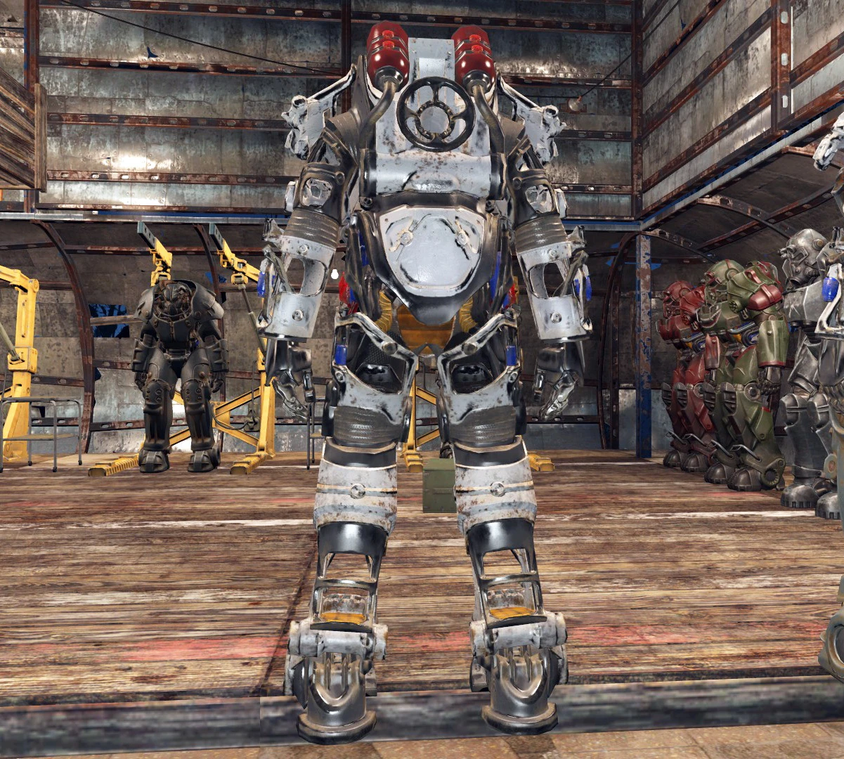 Fallout 4 power armor retexture фото 115