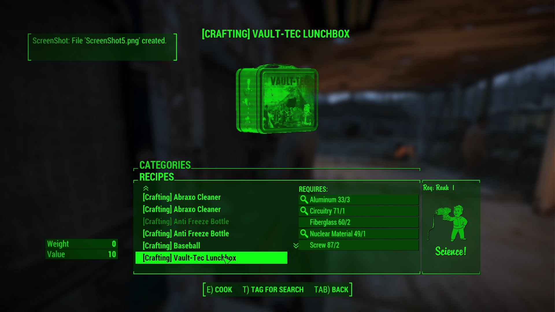 Homemade Crafting Materials at Fallout 4 Nexus - Mods and community