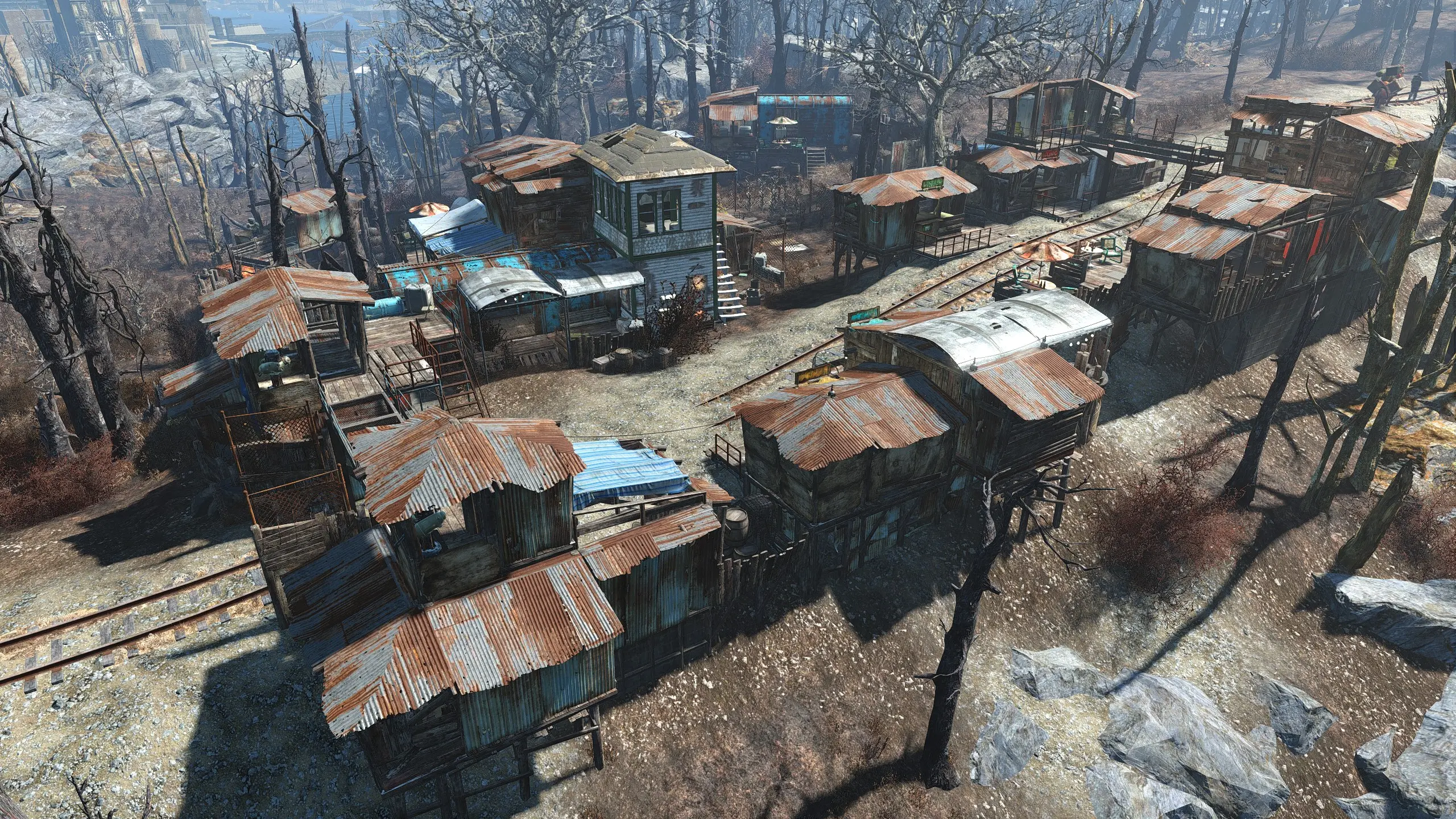 Fiddleflaps Vids - Oberland Station Settlement Blueprint at Fallout 4 ...