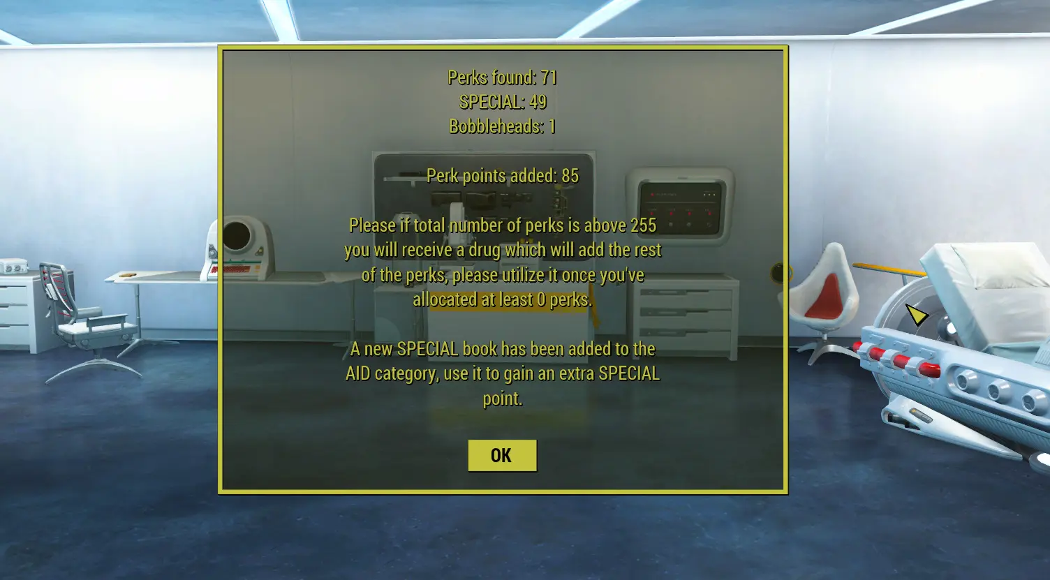 Perk reset chem at Fallout 4 Nexus Mods and community