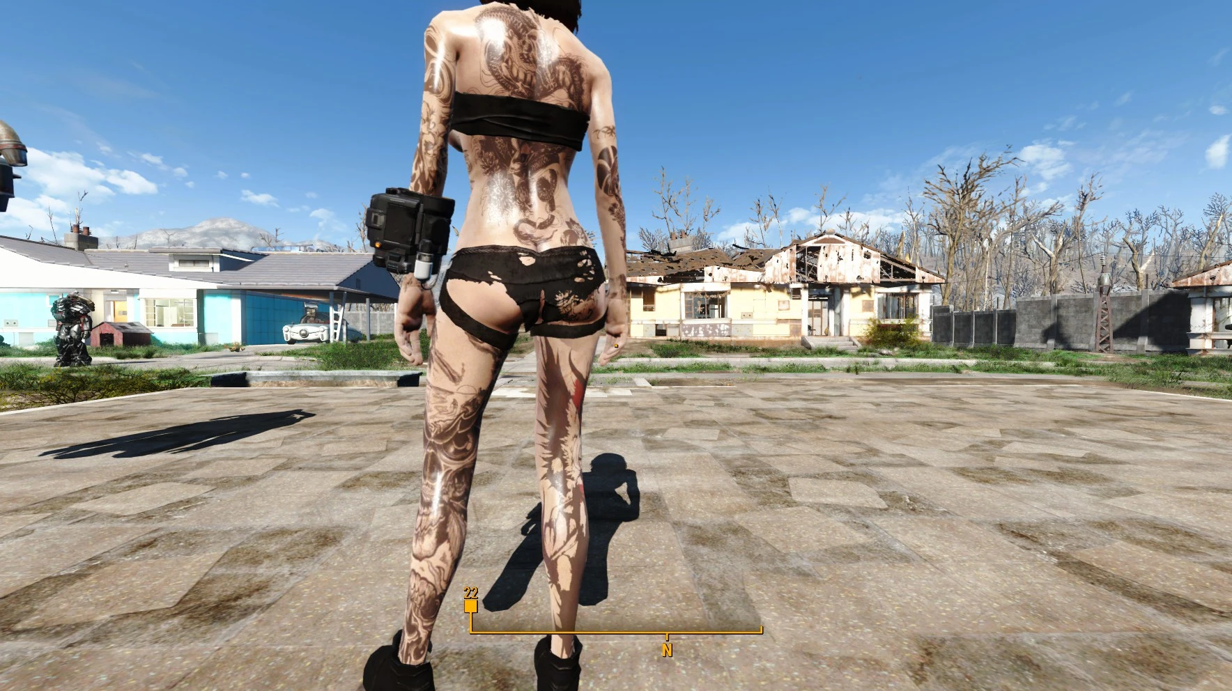 Моды на Fallout 4 татуировок женские