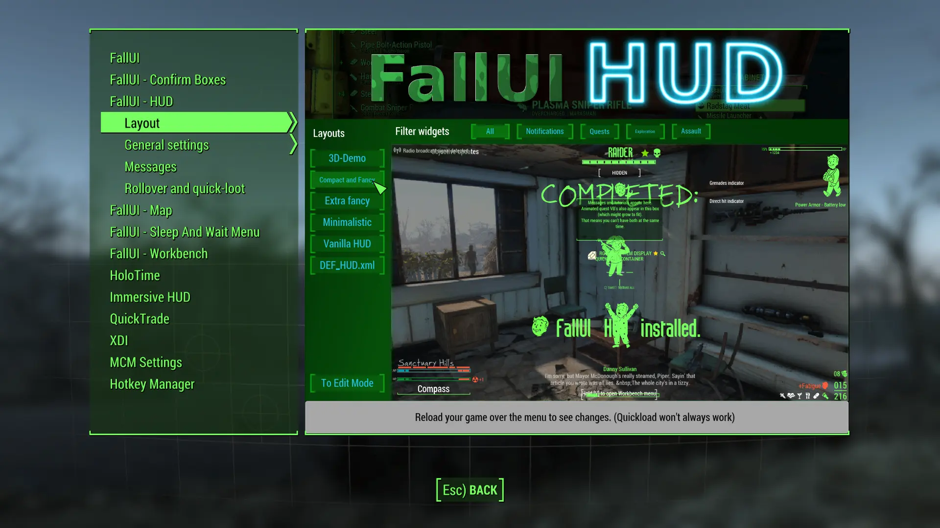 Fallout 4 hud что это