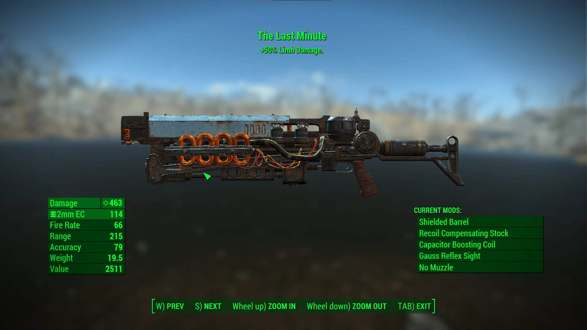 Gauss Rifle - No Shielded Barrel Model at Fallout 4 Nexus - Mods and ...