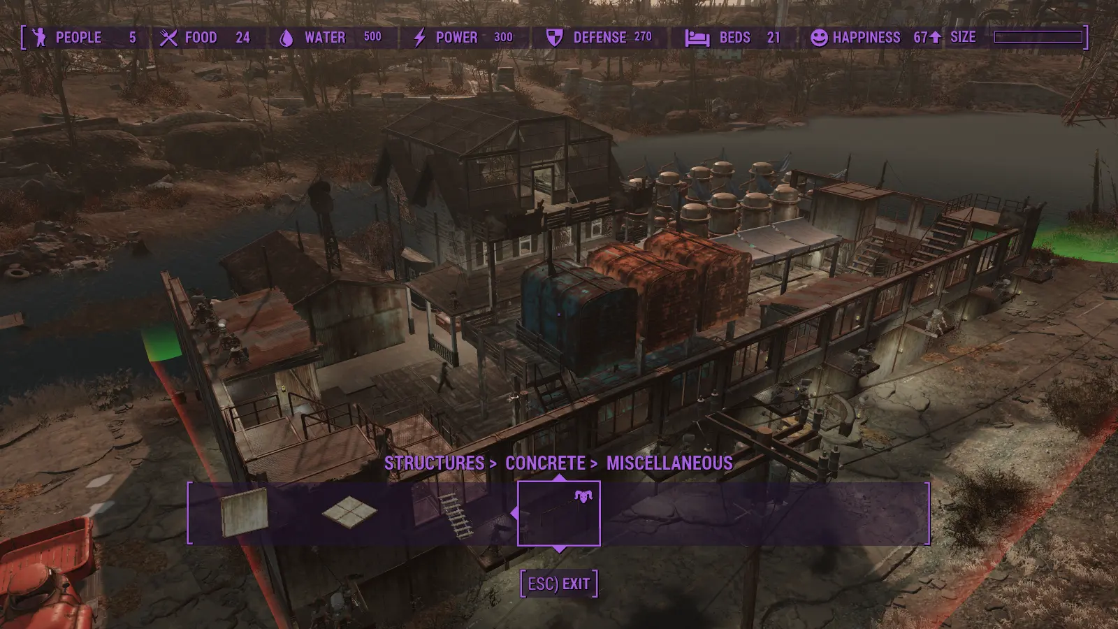 Taffington Boathouse Vanilla Build Transfer Blueprints At Fallout 4 Nexus Mods And Community