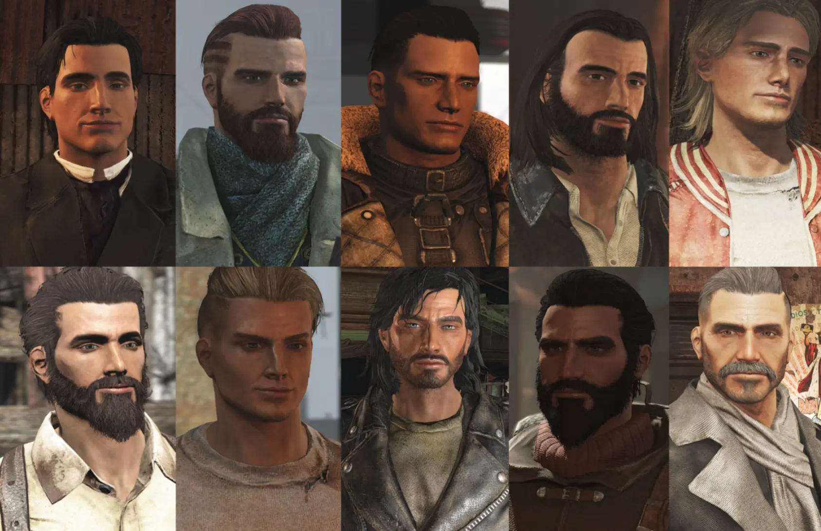 10 Male Presets At Fallout 4 Nexus Mods And Community