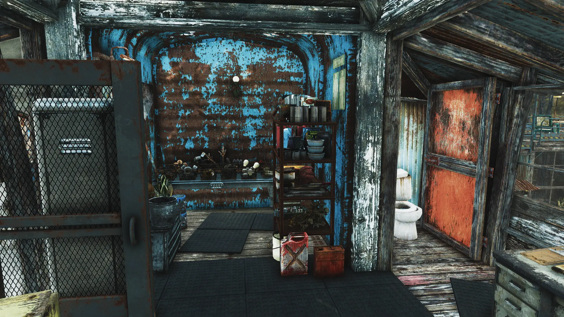 Oberland Logistics Station Vanilla Build Blueprint at Fallout 4 Nexus ...