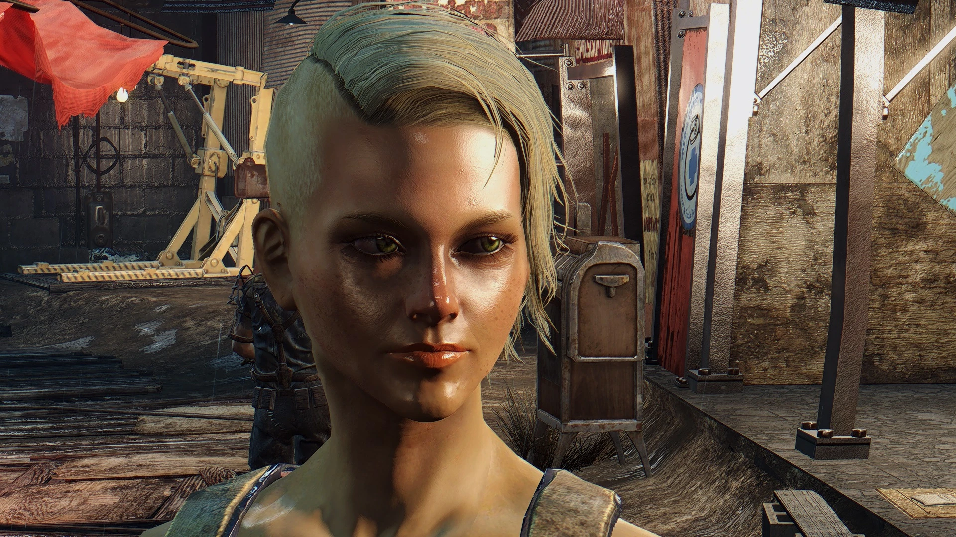 Fallout 4 текстуры женского лица фото 70