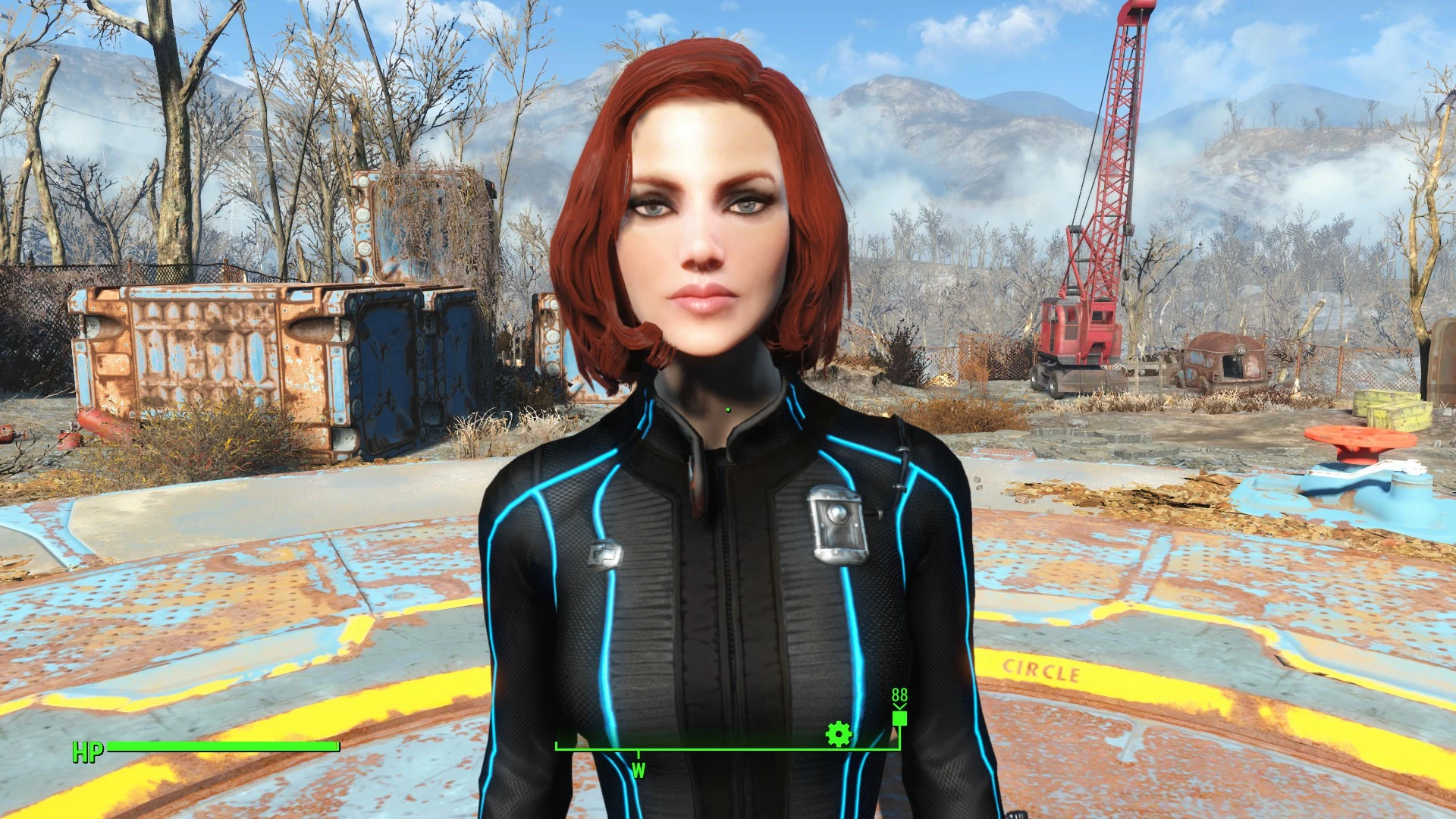 fallout 4 face changed color
