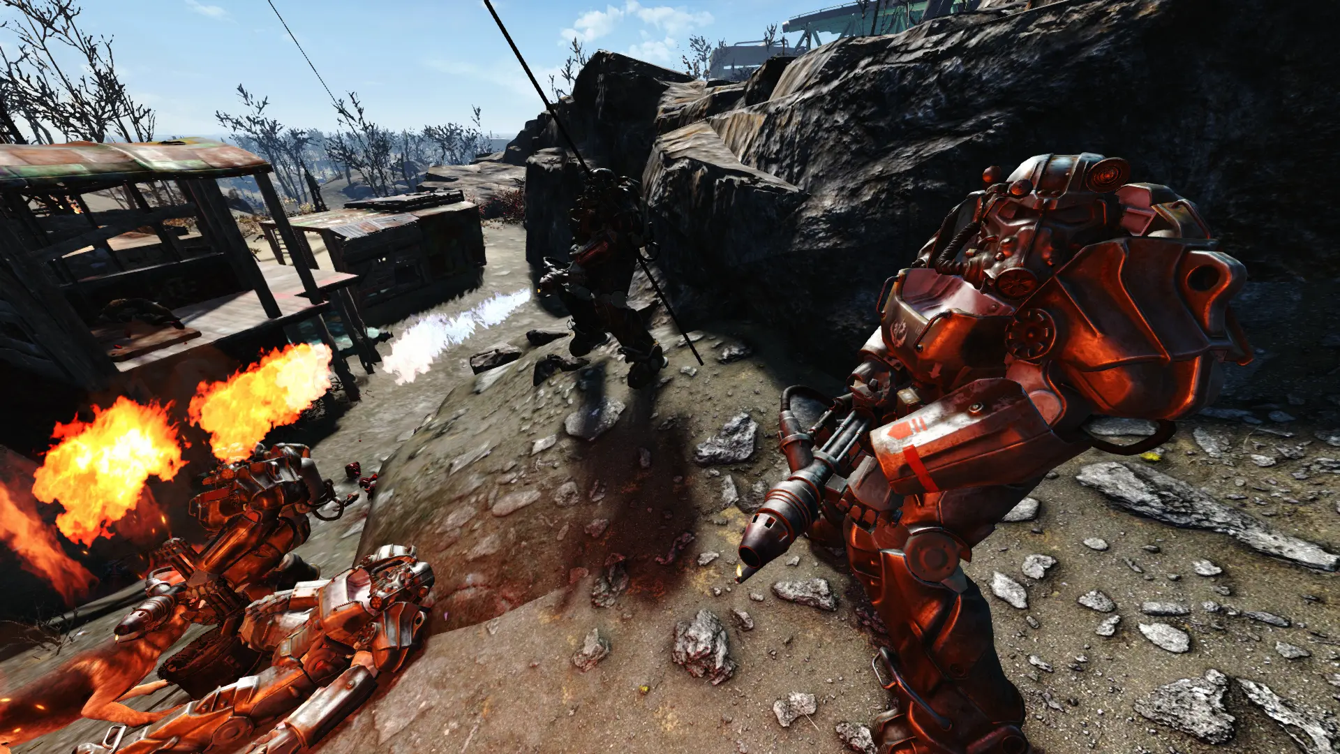 Project Mojave Flamer Spawns On Forged And BOS At Fallout 4 Nexus ...