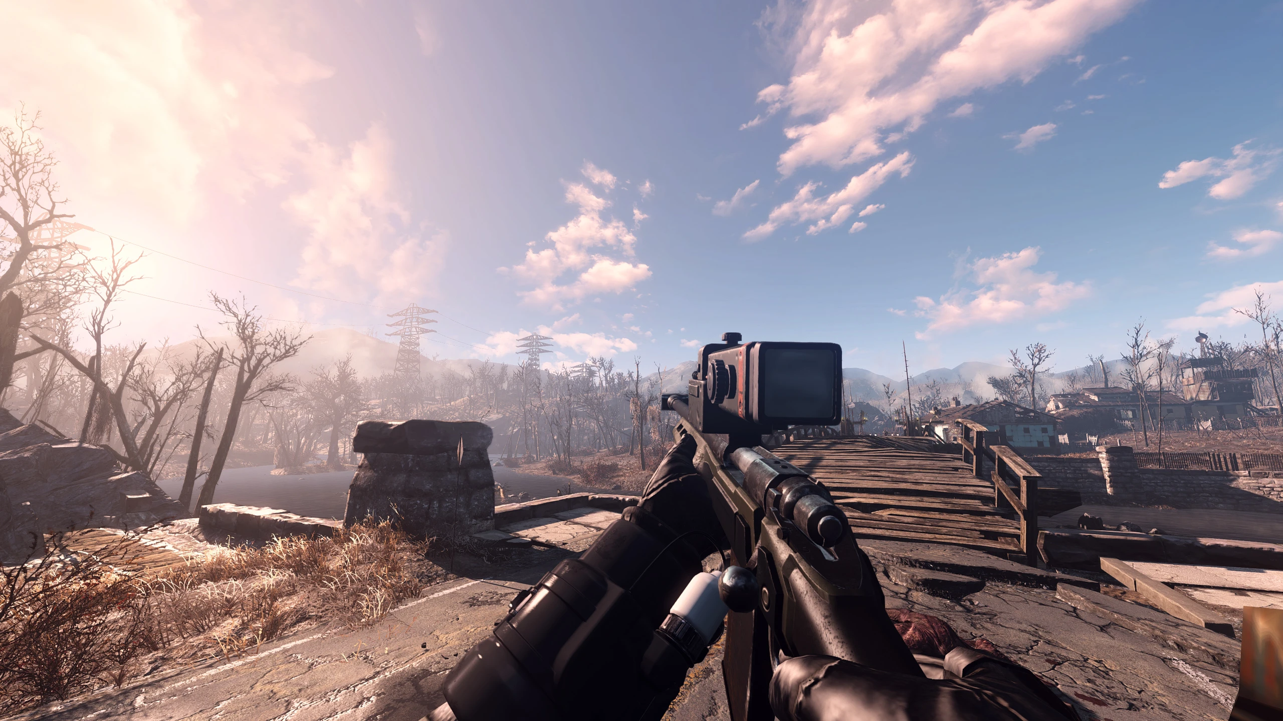 Fallout 4 оптический прицел фото 34