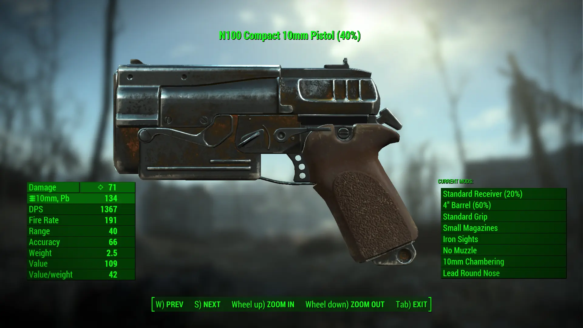 Jack's Better 10mm Pistol Mesh at Fallout 4 Nexus - Mods and community