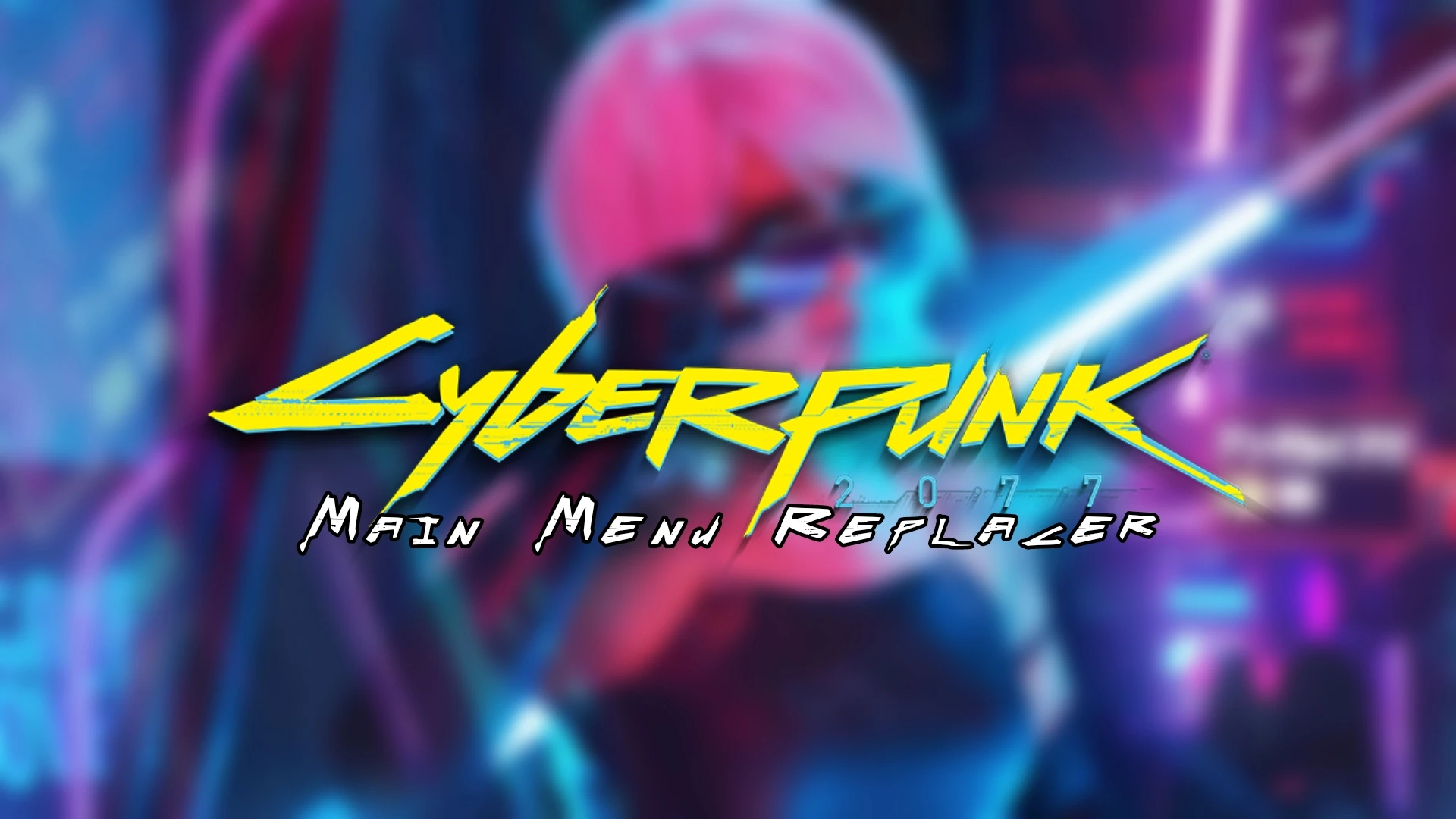 Main menu cyberpunk фото 11