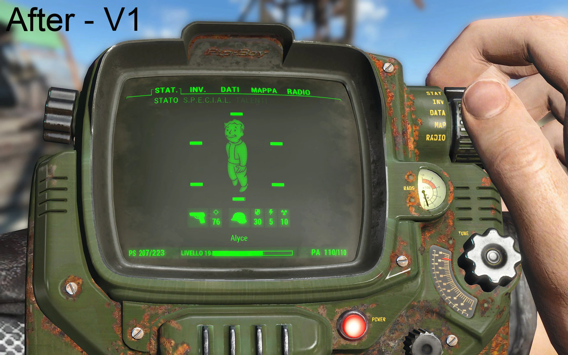 Fallout 4 pip boy на весь экран фото 84
