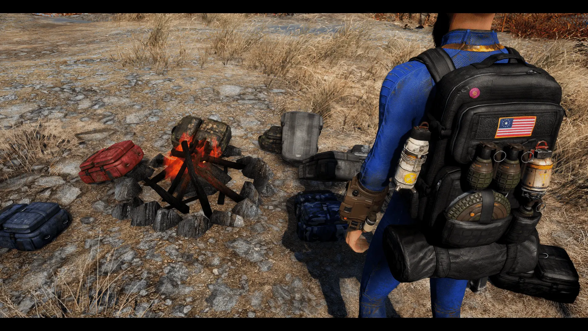 Creation Club - Modular Military Backpack REDUX At Fallout 4 Nexus ...