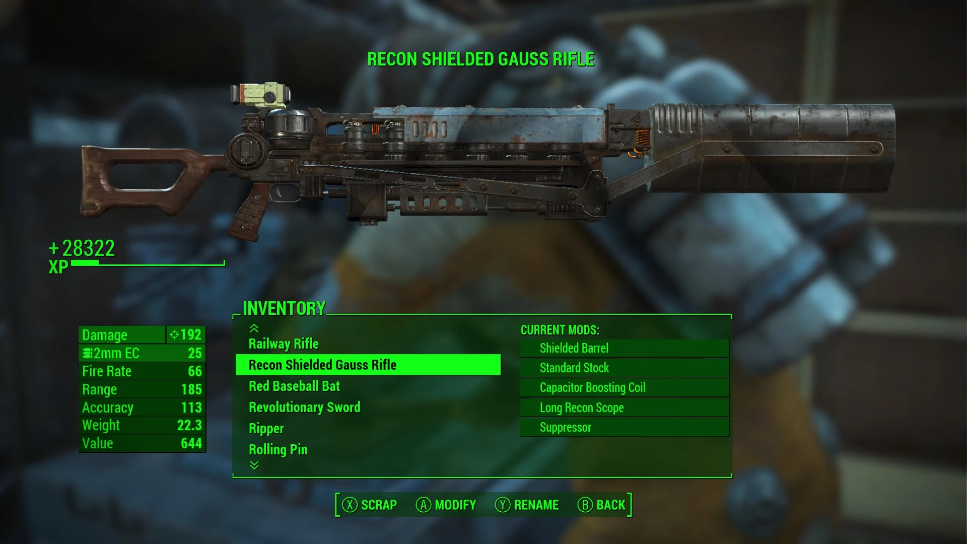 Fallout 4 prototype gauss rifle фото 14