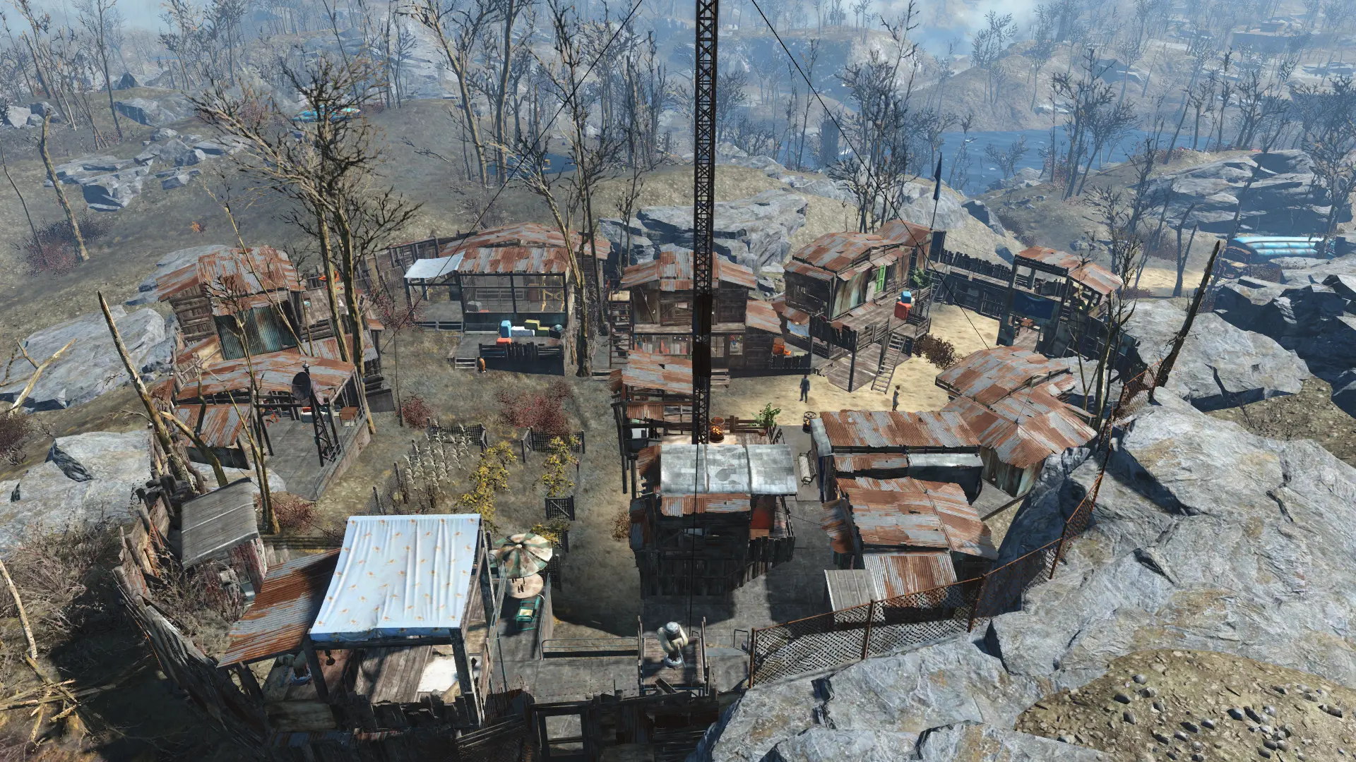 AllenTG - Outpost Zimonja Settlement Blueprint at Fallout 4 Nexus ...