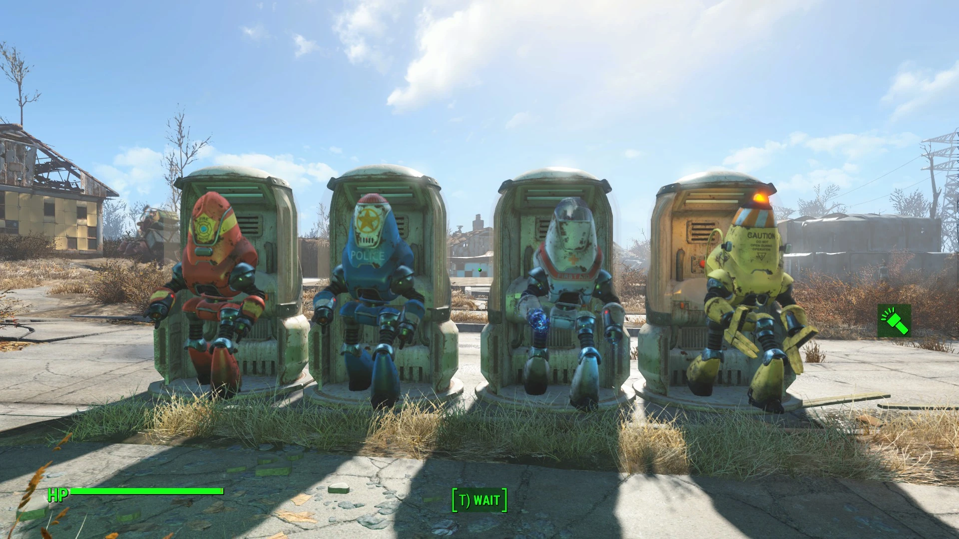 Fallout 4 robot home defence фото 4