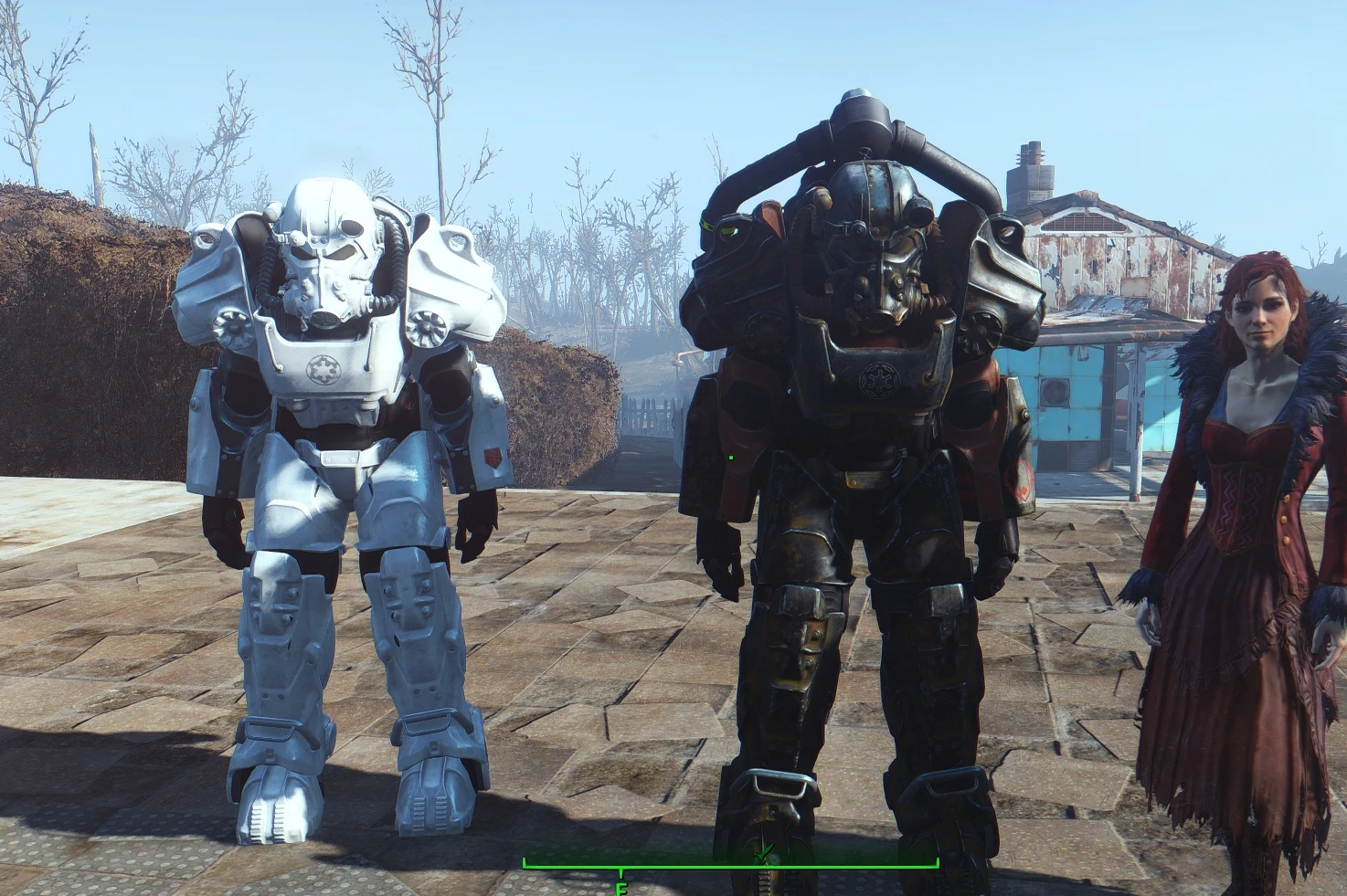 Fallout 4 бронированные костюмы фото 113