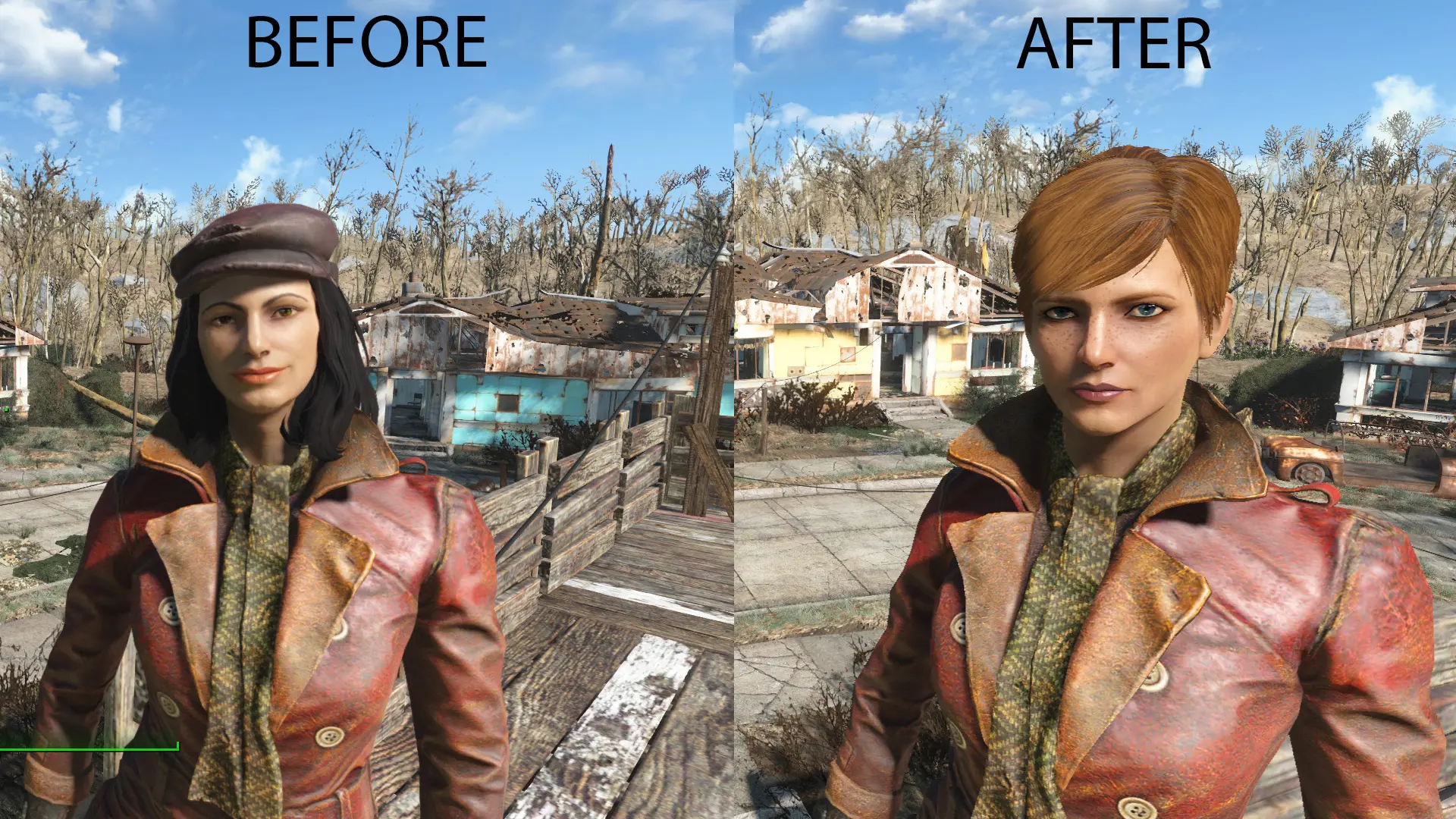 Fallout red head. Кейт и Пайпер фоллаут 4. Пайпер и комбез Fallout 4. Фоллаут 4 Кейт 18.