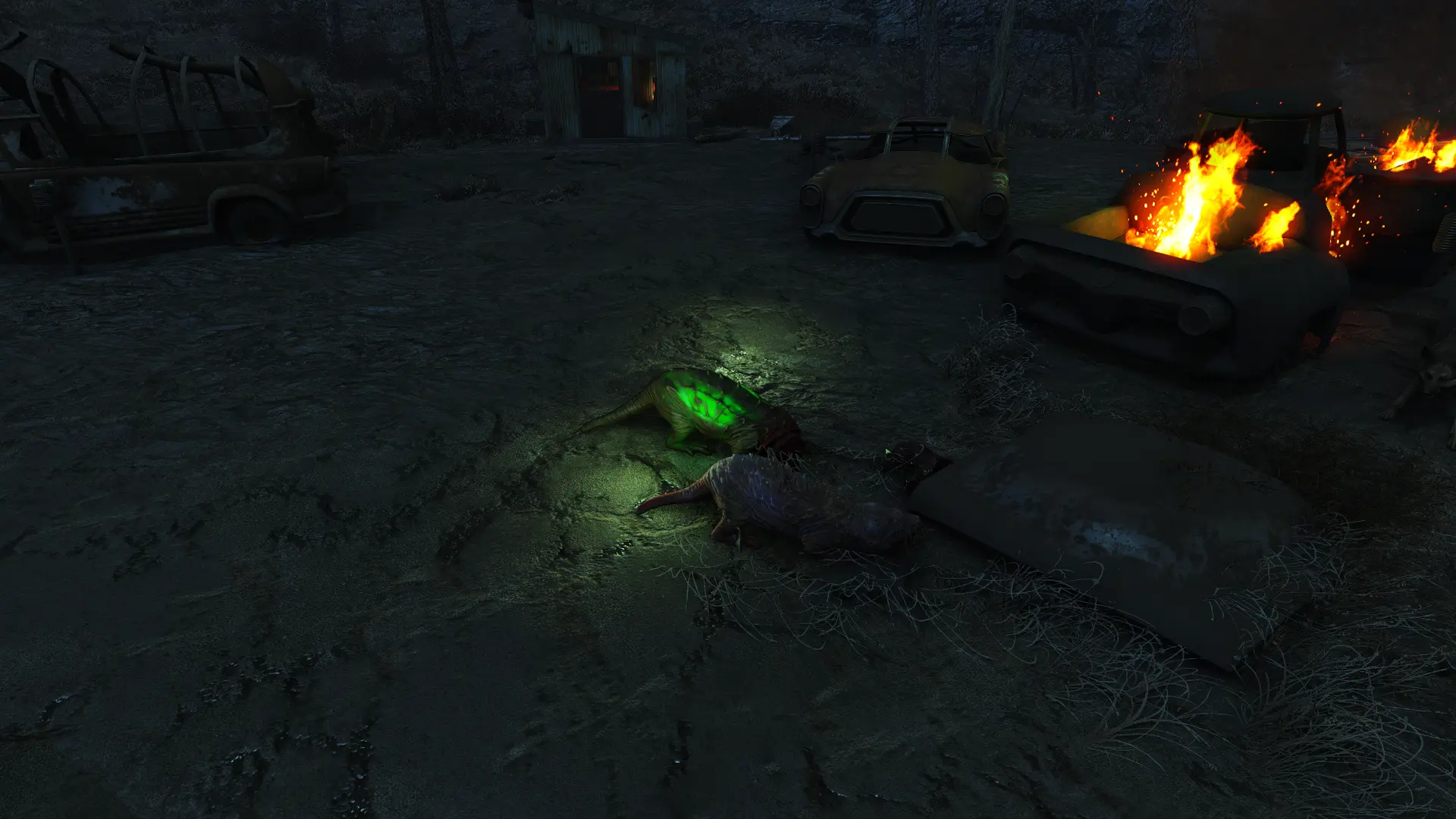 Glowing Animals Emit Light (2x Brighter) at Fallout 4 Nexus - Mods and