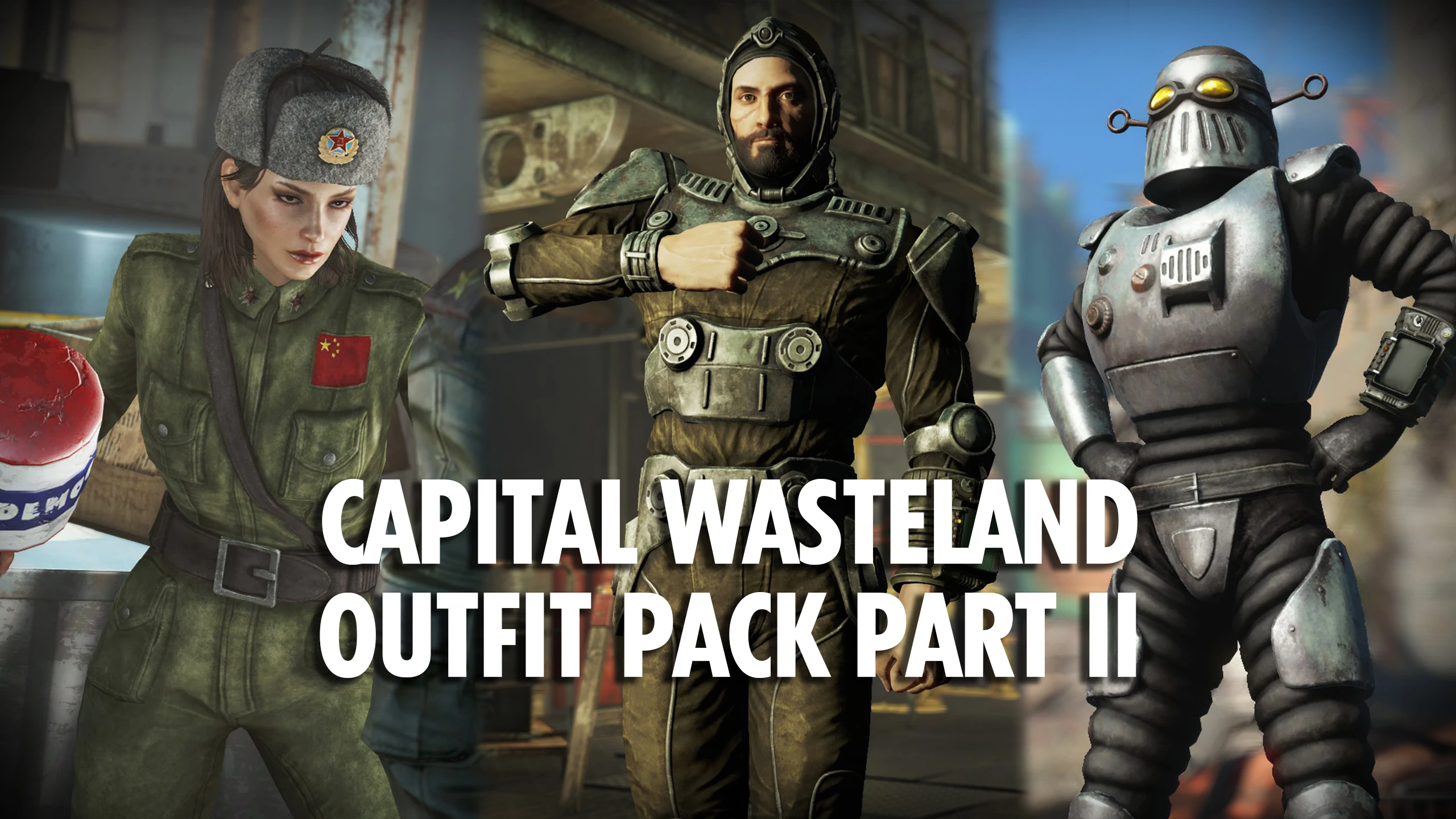 Fallout 4 capital wasteland outfit pack фото 2