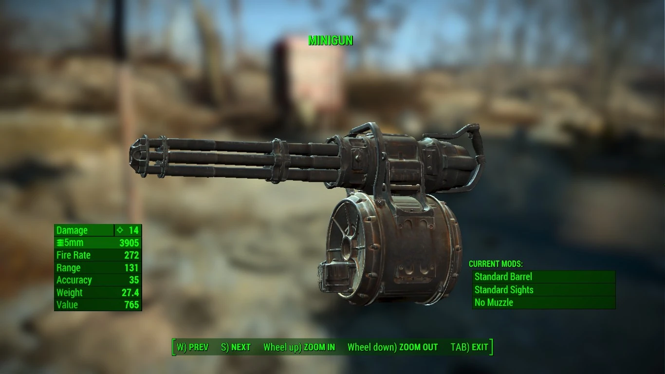 Fallout 4 взять миниган фото 94