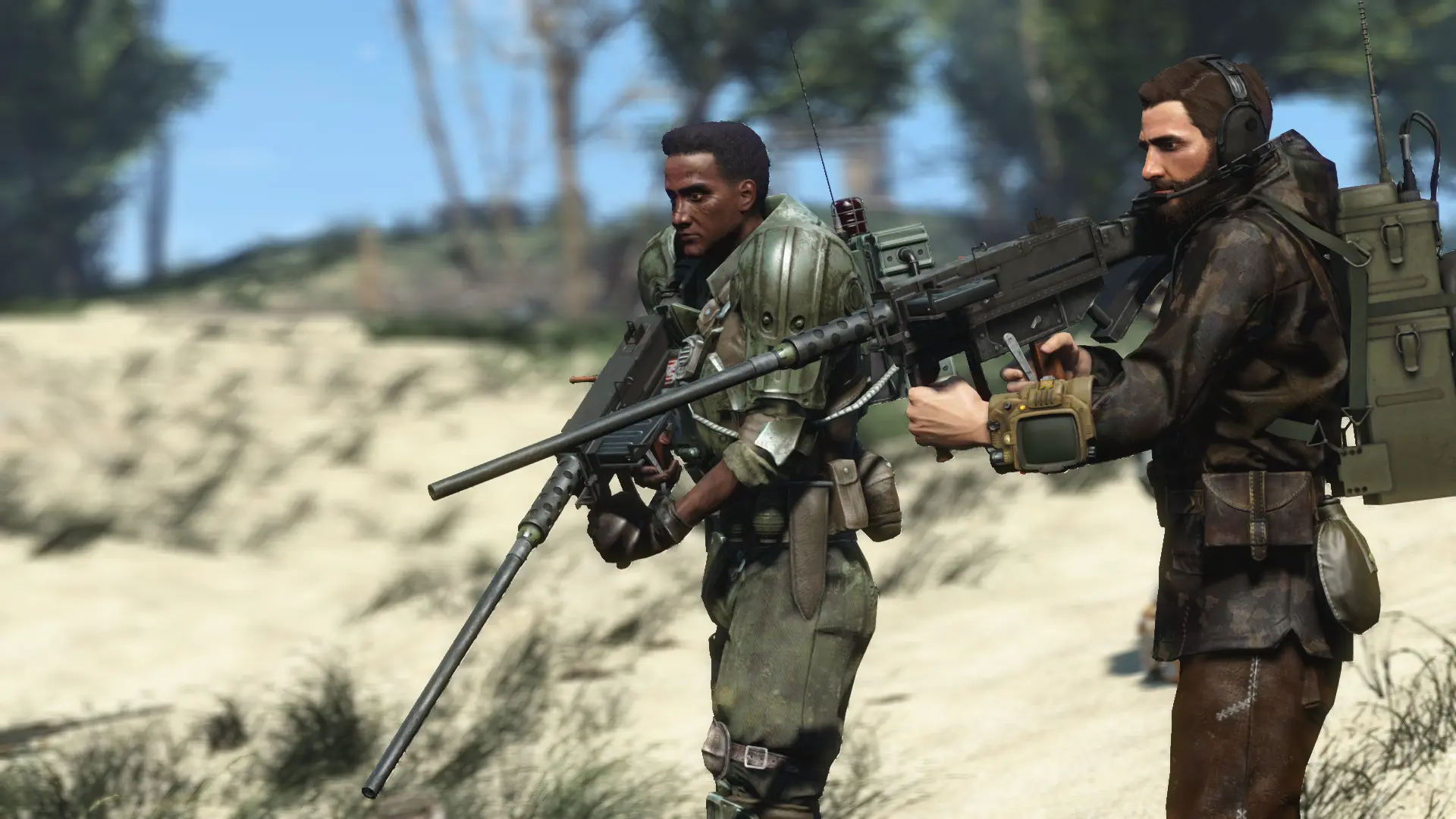 Dak's Shoulder Mounted Machinegun (M2) at Fallout 4 Nexus - Mods and ...