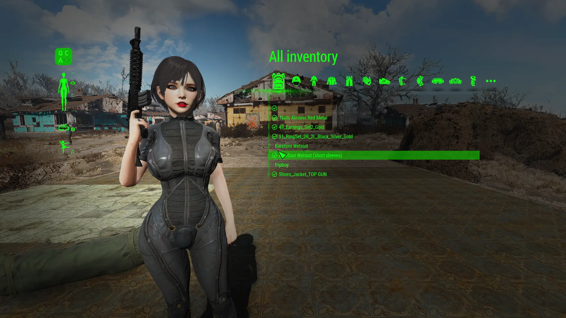 Barefoot Wetsuit Uniboob Conversion At Fallout 4 Nexus Mods And