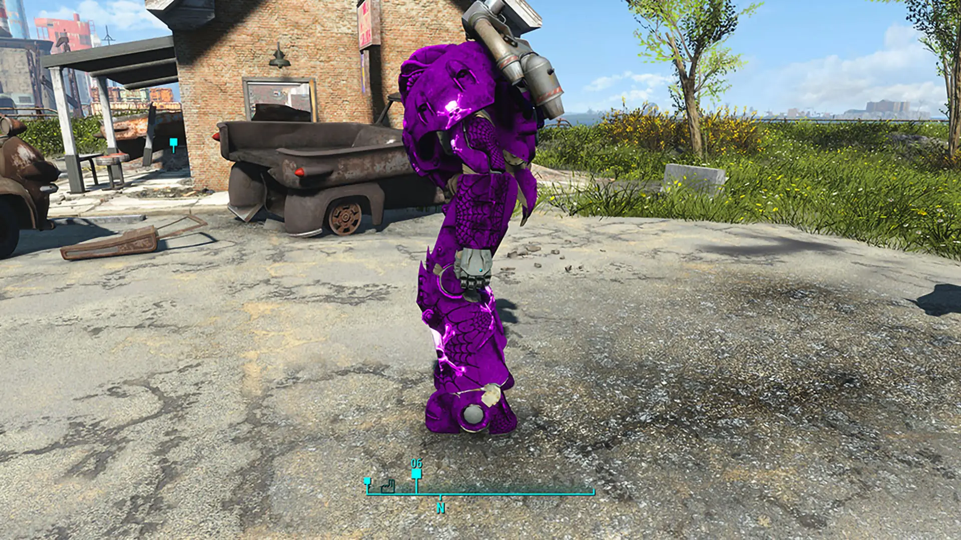 X01 Vim Bones 2022 Power Armor Paint At Fallout 4 Nexus Mods And