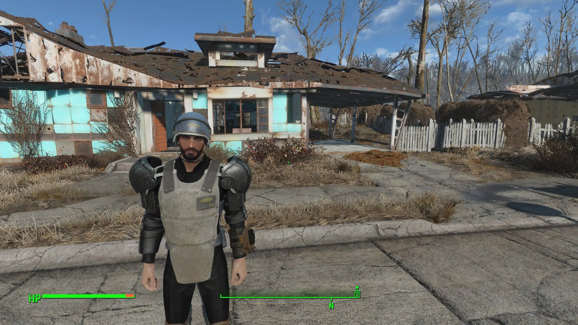 Darker Vault Tec Security Armor at Fallout 4 Nexus - Mods and community