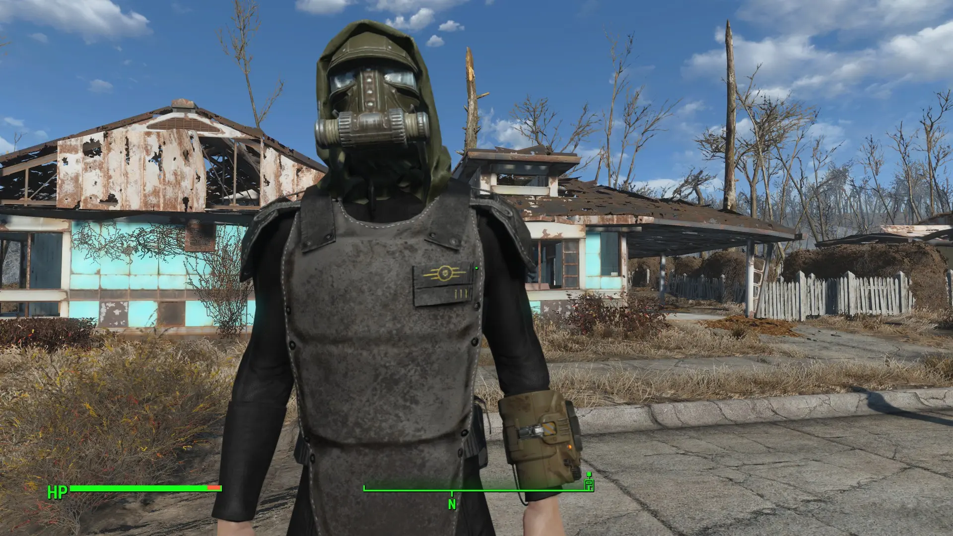 Darker Vault Tec Security Armor at Fallout 4 Nexus - Mods and community