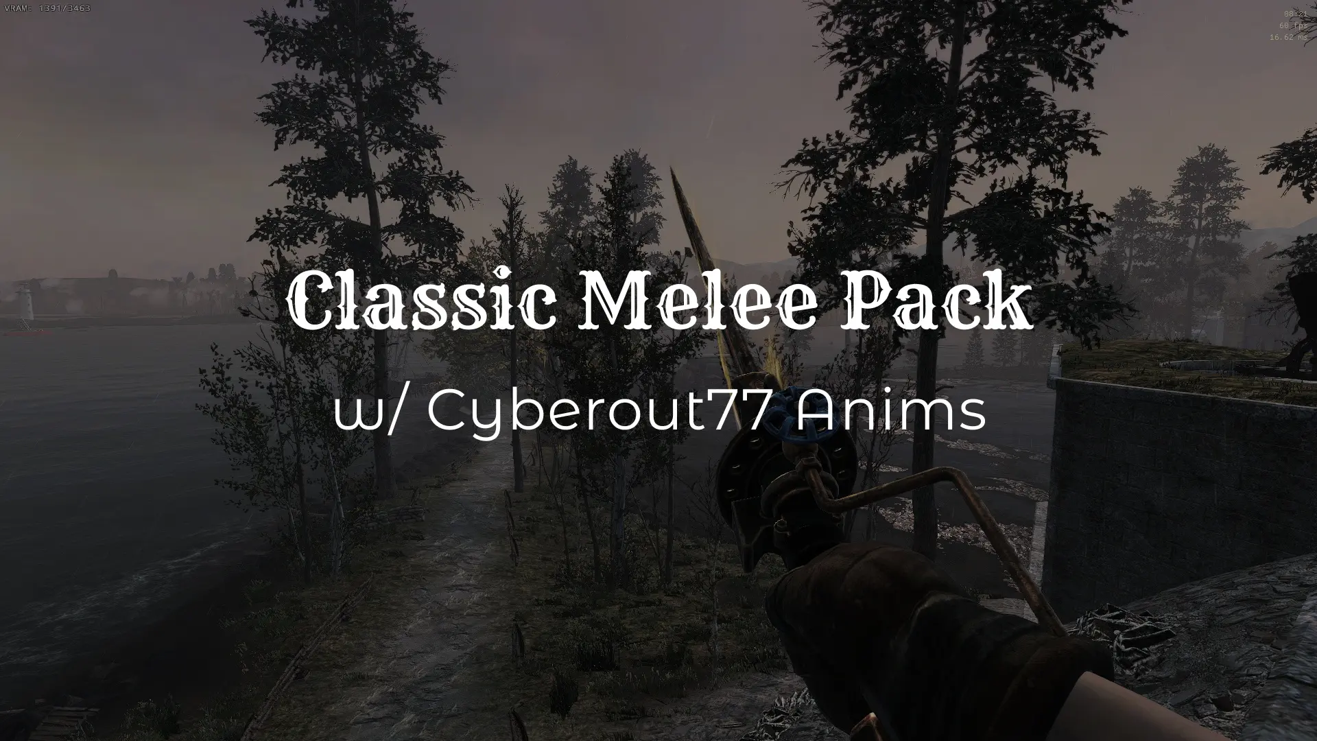 Cyberout77 Animation for Classic Melee Pack at Fallout 4 Nexus Mods and community