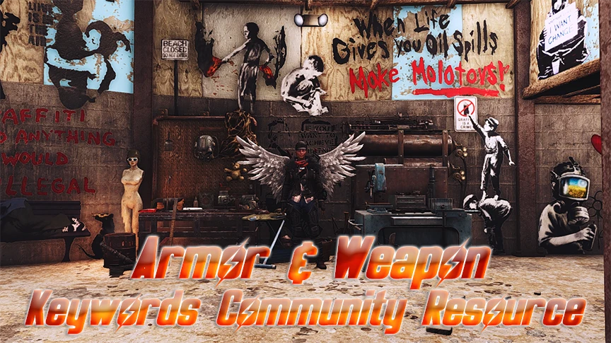 Armor And Weapon Keywords Community Resource Awkcr At Fallout 4 Nexus Mods And Community