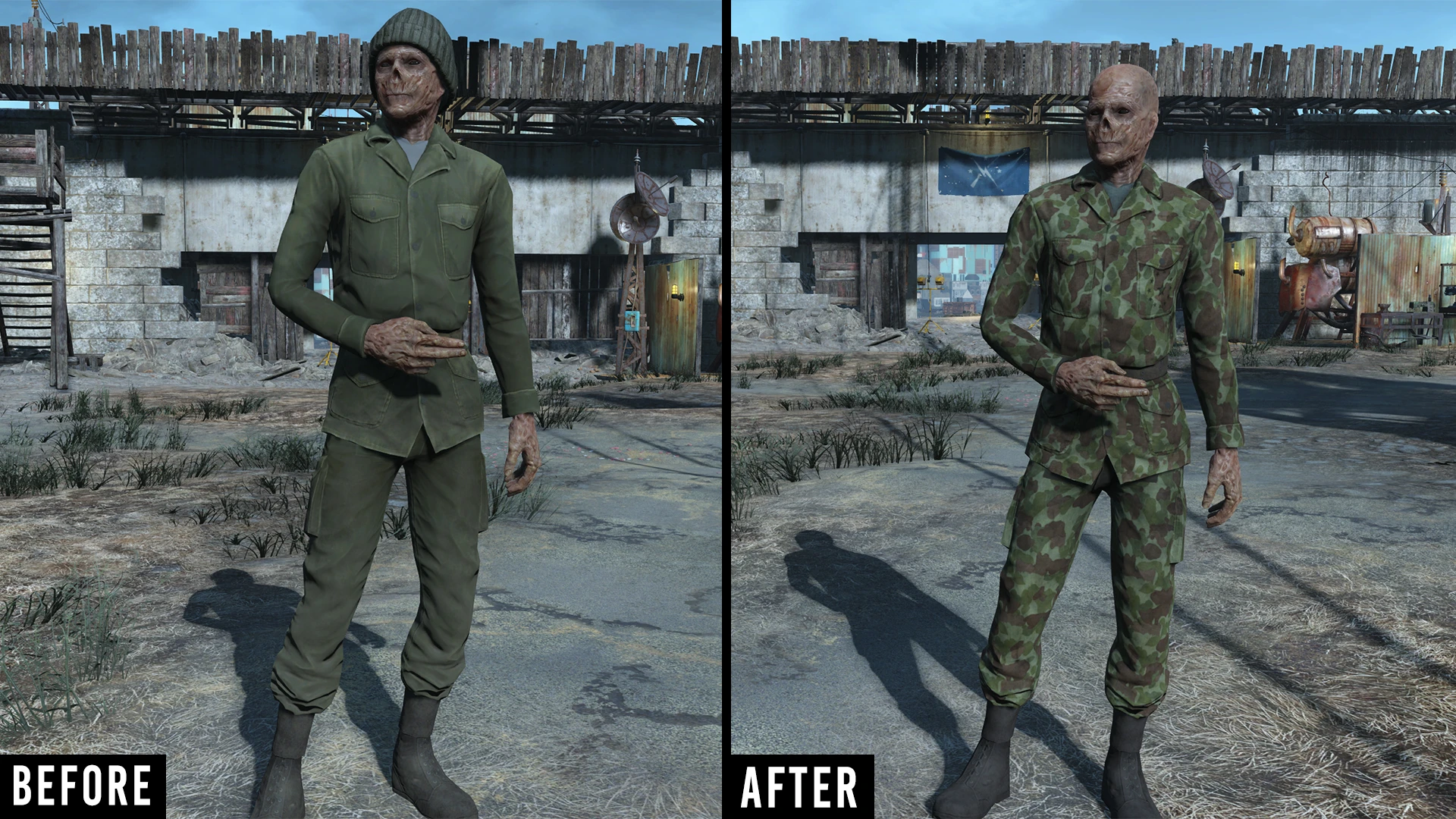Fallout 4 army fatigues фото 1