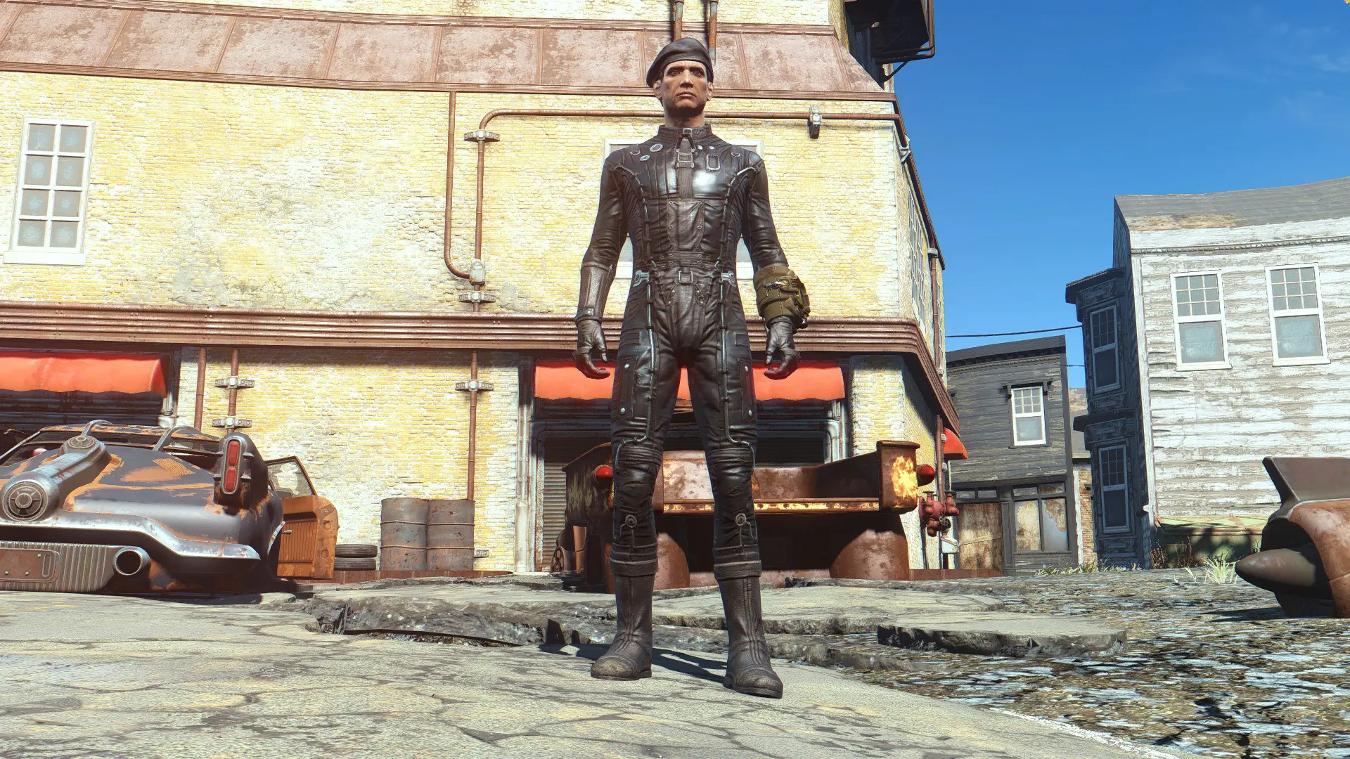 More Shiny Bos Uniform At Fallout 4 Nexus Mods And Community