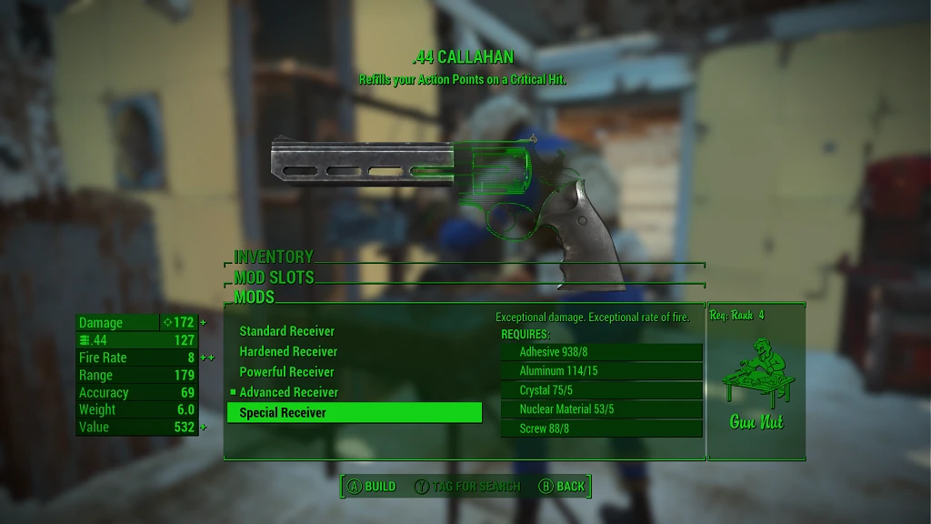 Pistol .44 Special Receiver at Fallout 4 Nexus - Mods and community