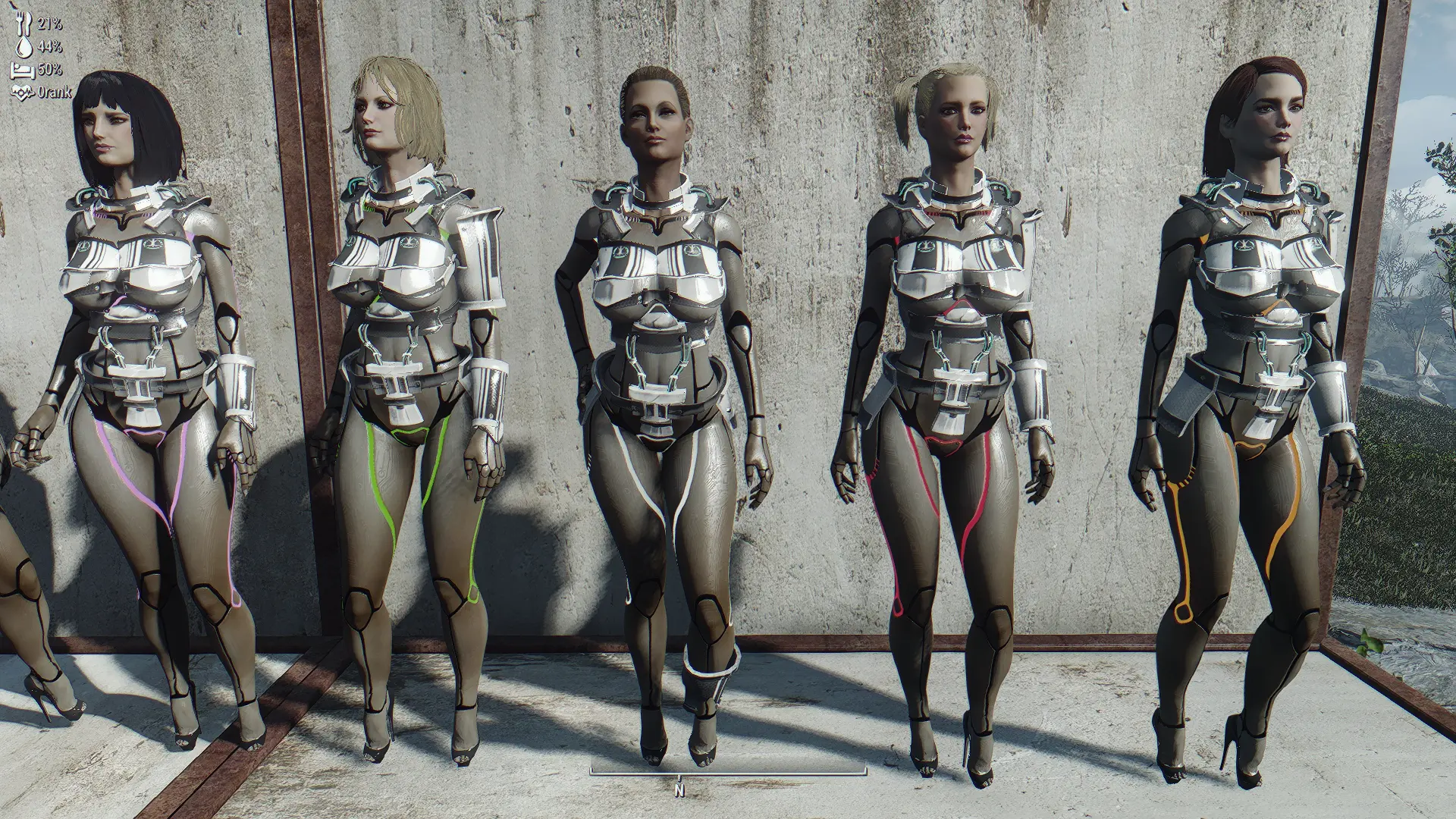 MONSTERaider Female Synth Settlers CBBE At Fallout Nexus Mods And Community