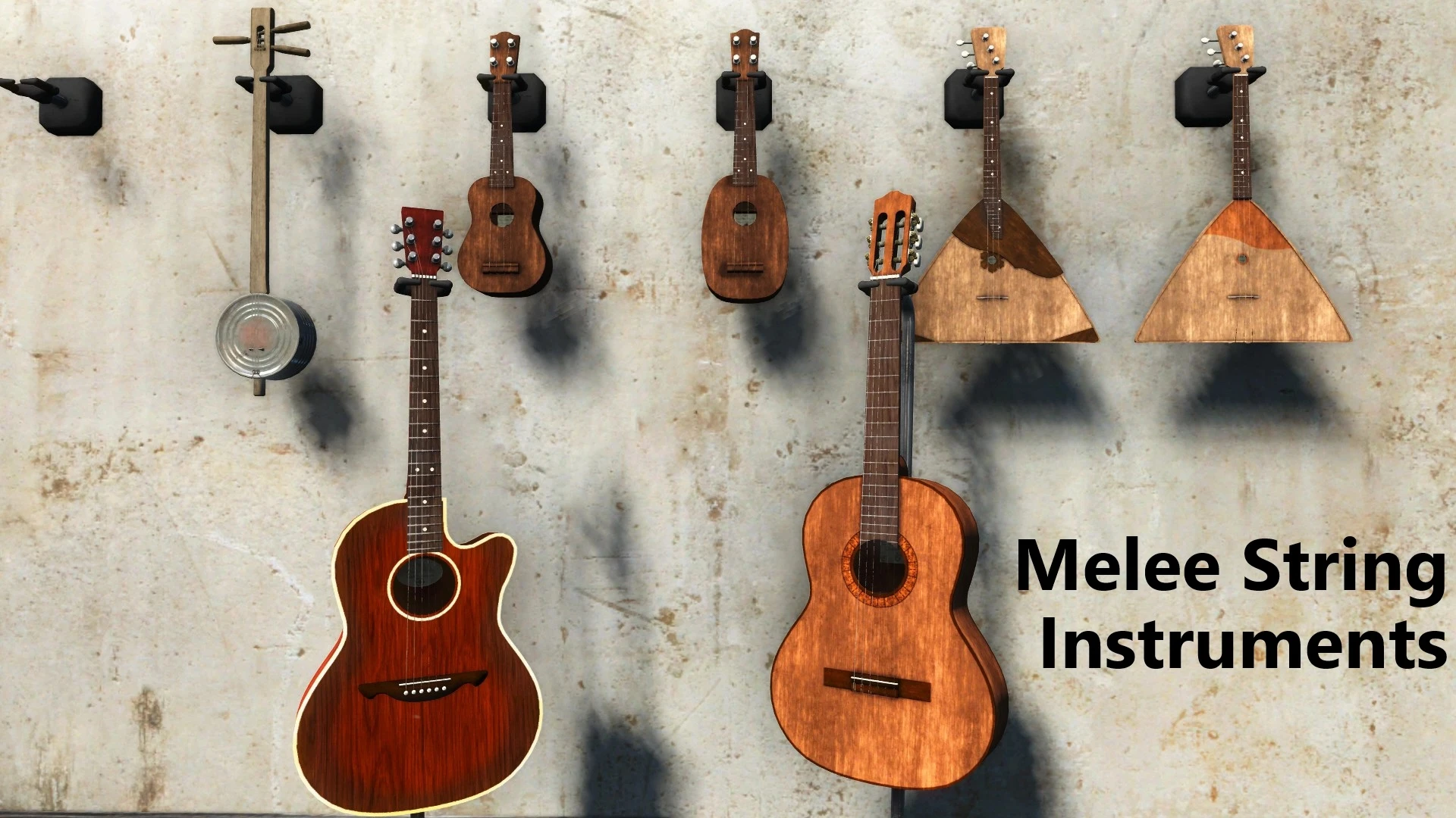 4 stringed instruments