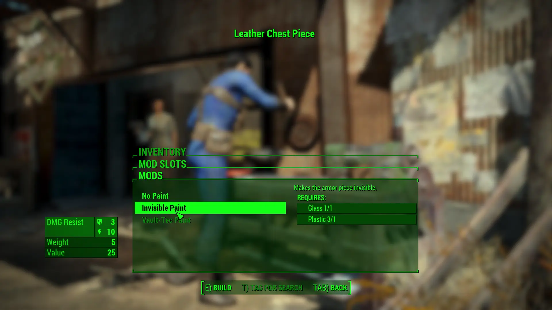 Invisible Paint for Armor Pieces at Fallout 4 Nexus - Mods and community