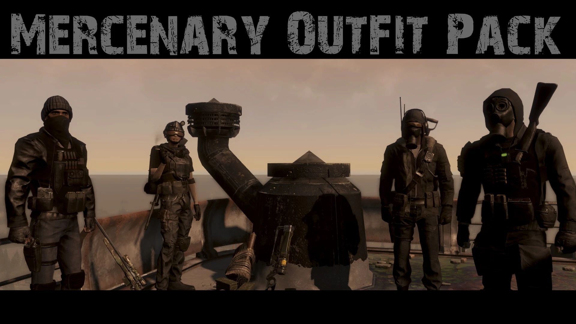 The mercenary pack для fallout 4 фото 36