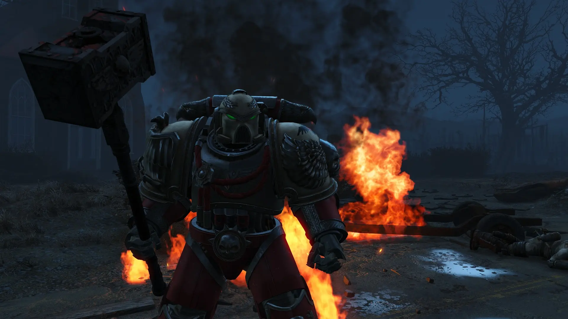 Fallout 4 space marine armor фото 9