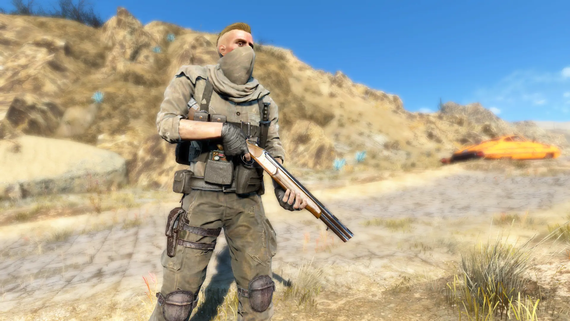 Desert Gunners A Gunner Outfit Pack Retexture At Fallout 4 Nexus