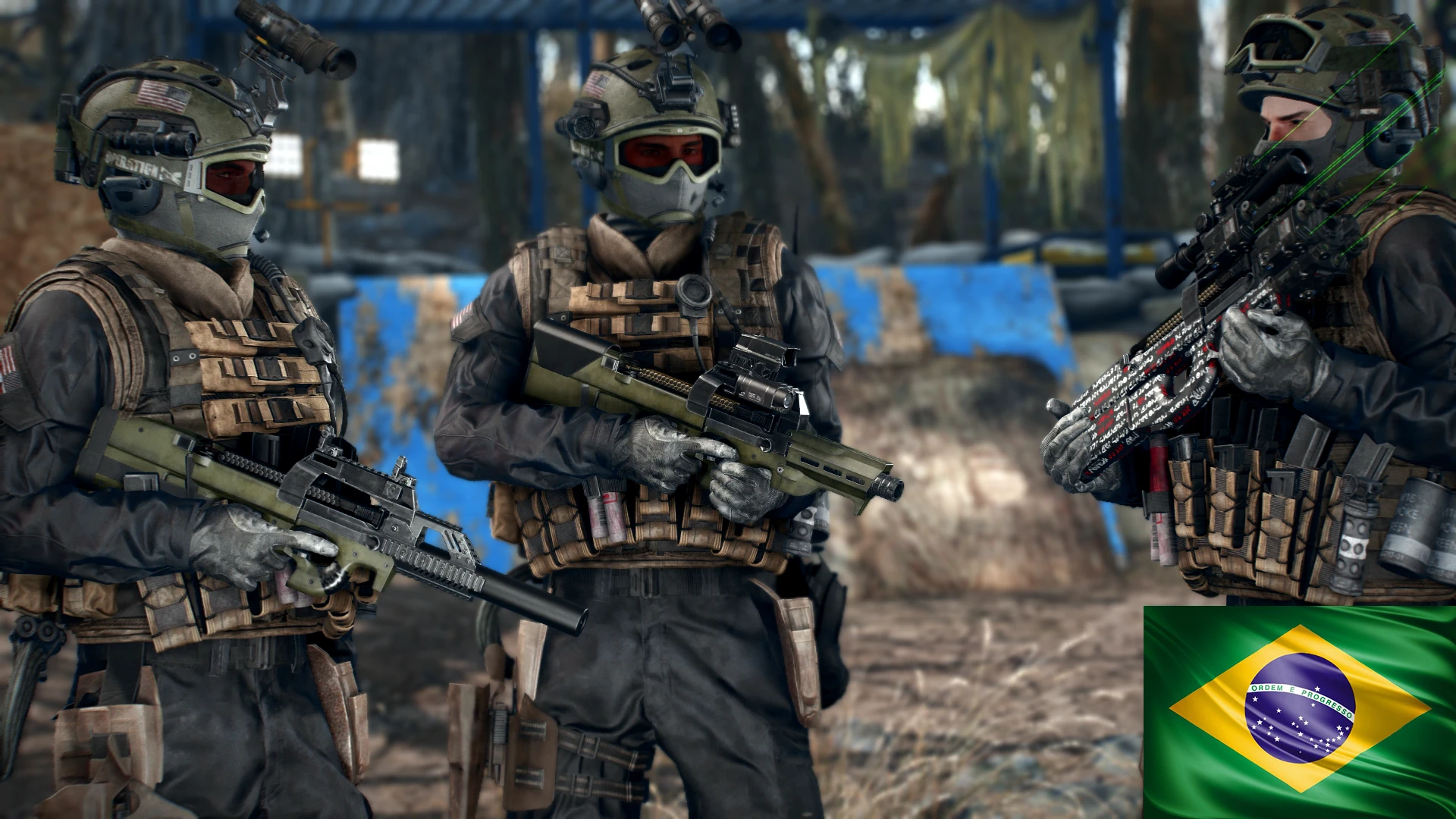Combined arms modern weapon pack fallout 4 фото 12