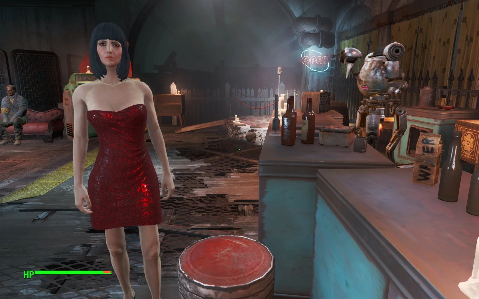 Slinkier Red Dress At Fallout 4 Nexus Mods And Community.
