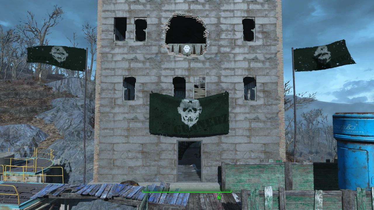 Gunnerz Tower V2 At Fallout 4 Nexus - Mods And Community