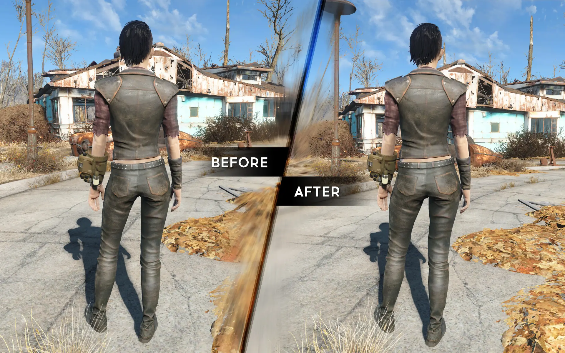 Road Leathers Mesh Fix At Fallout 4 Nexus Mods And Community 9898