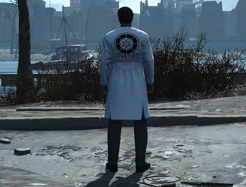 Aperture Coat (Father's Coat Replacement) at Fallout 4 Nexus - Mods and ...