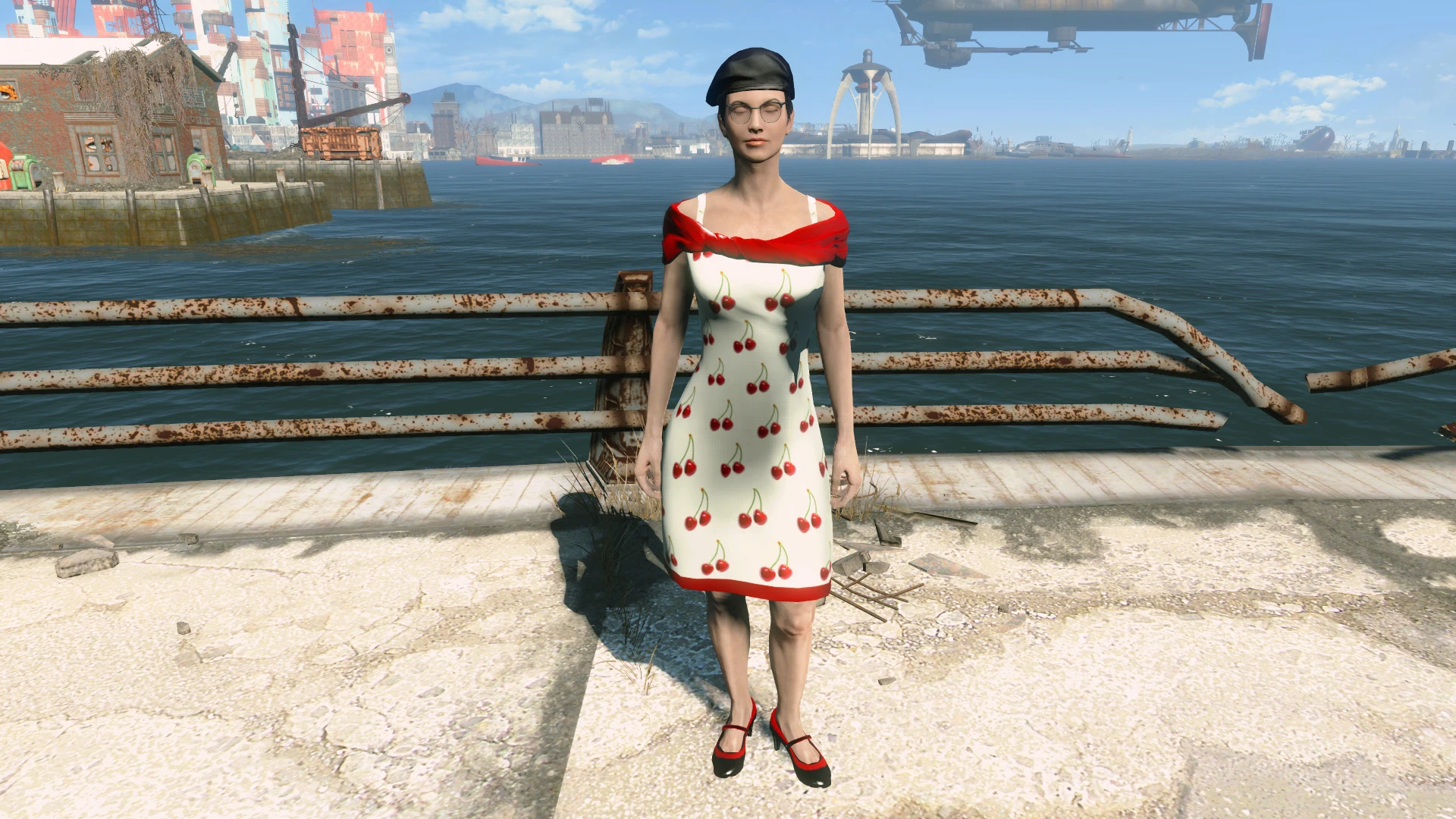 Fallout 4 черное платье фото 14