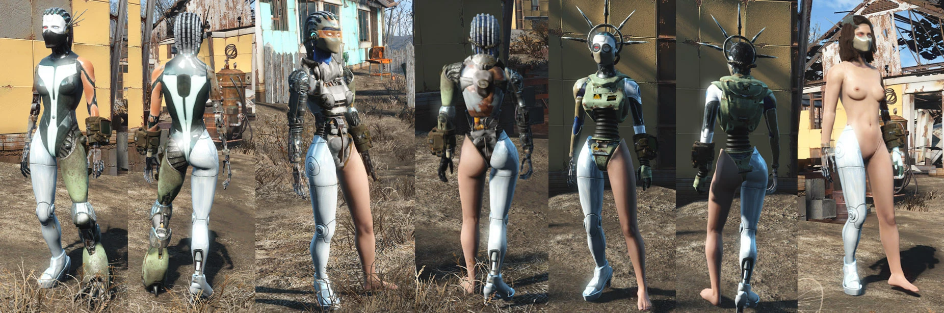 Fallout 4 внешность поселенца фото 97