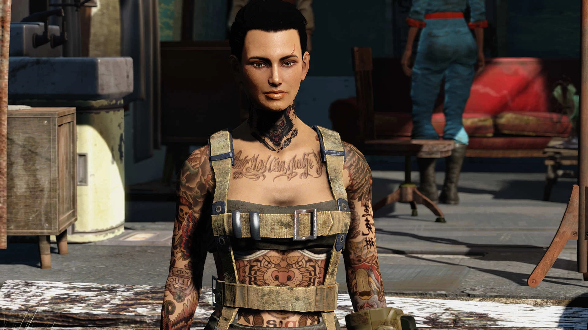 Fallout 4 кто делает татуировки фото 4